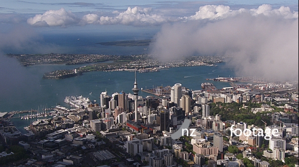 Auckland City Through Clouds 1 4668